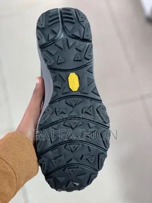 Black Adidas Terrex Gore-Tex Sneaker Featuring Dark Grey Signature