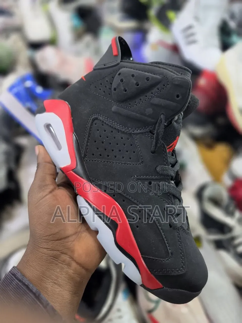 Jordan 6retro Black Cat High Master Quality Made in Vietnam
