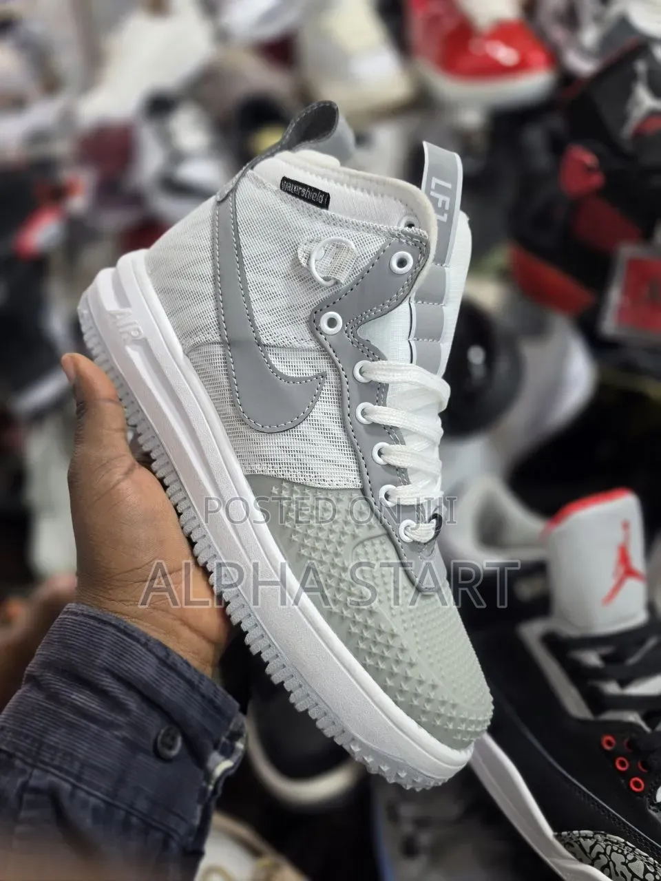 Nike Zion Luner High Master Quality Water Proof Shoes Made in Vietnam