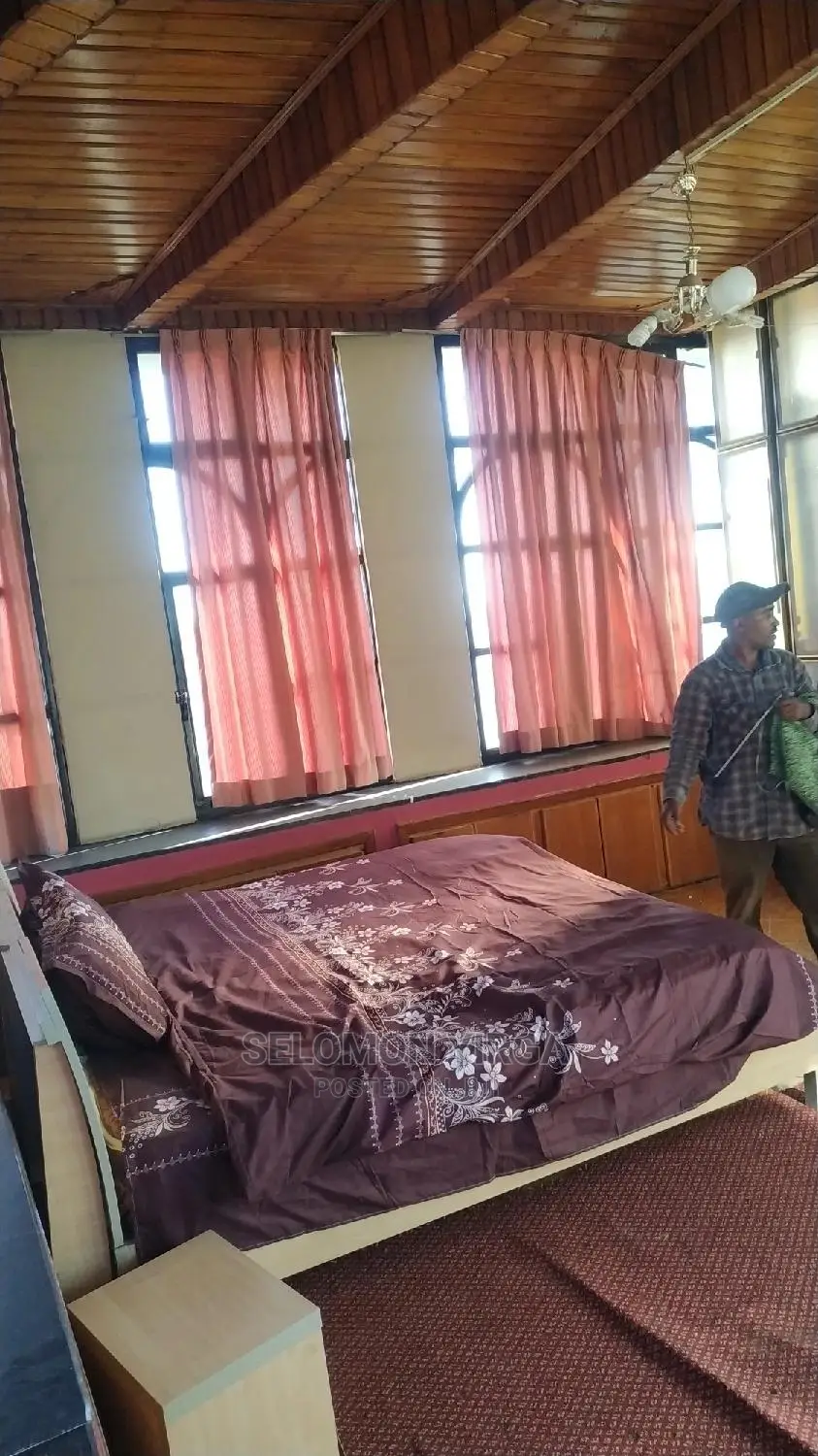 Furnished 7bdrm Apartment in መገናኛ, Bole for rent