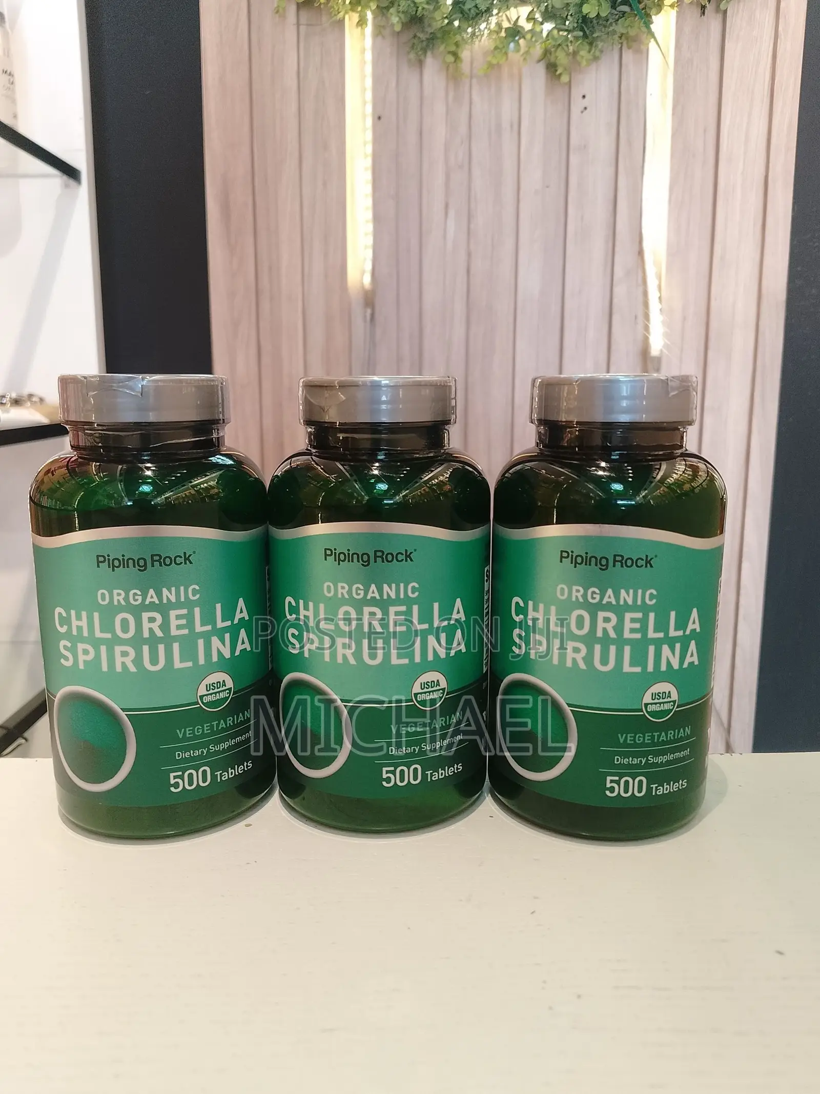 Spirulina and Chlorella