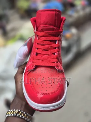 Jordan 1 Full Red Color High Master Quality Made in Vietnam
