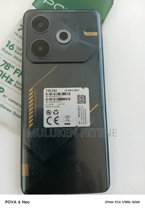 New Tecno Pova 6 Neo 256 GB Gray