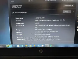 Laptop HP 8GB Intel Core i7 HDD+SSD 500GB