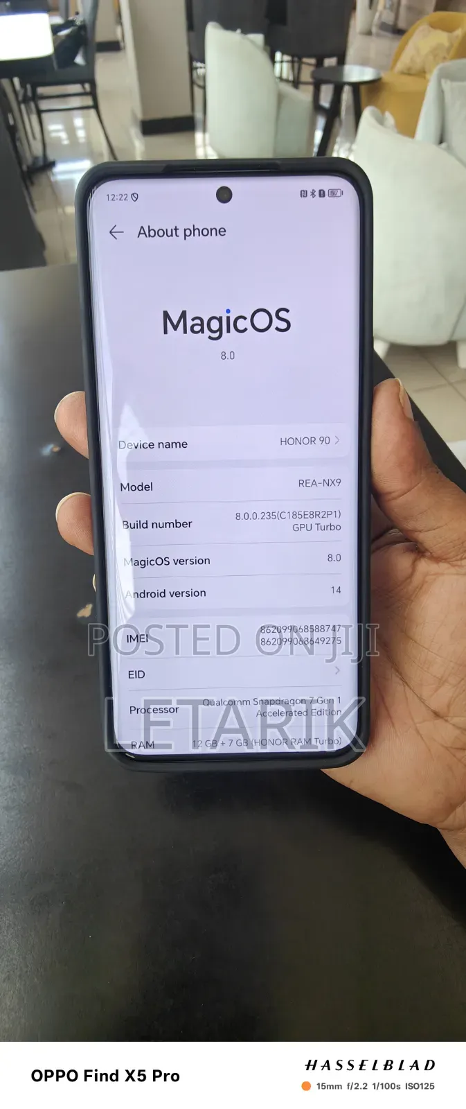 New Honor 90 5G 256 GB Blue