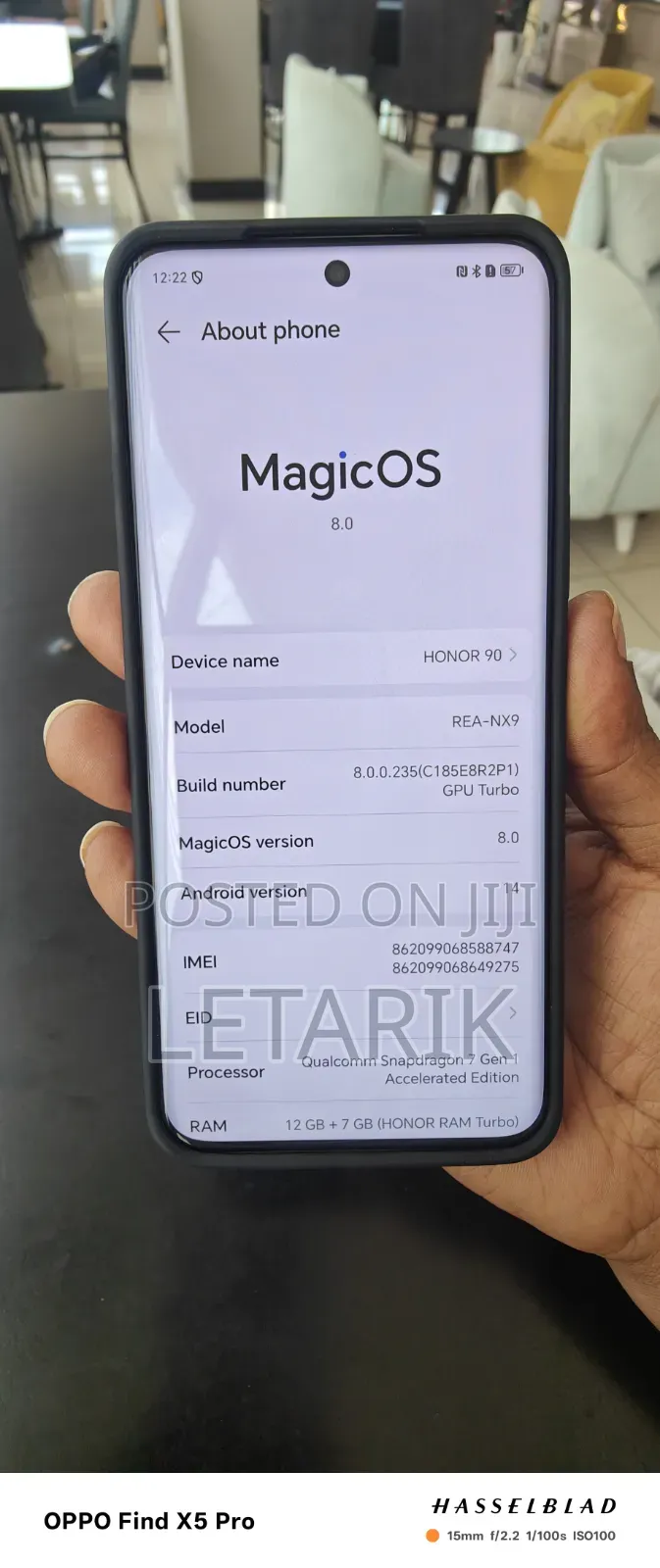 New Honor 90 5G 256 GB Blue