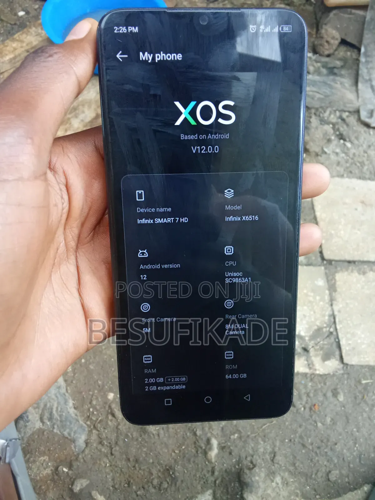 Infinix Smart 7 HD 64 GB Blue