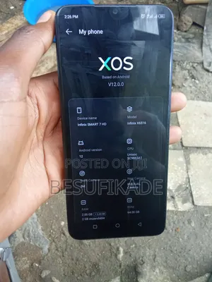 Infinix Smart 7 HD 64 GB Blue