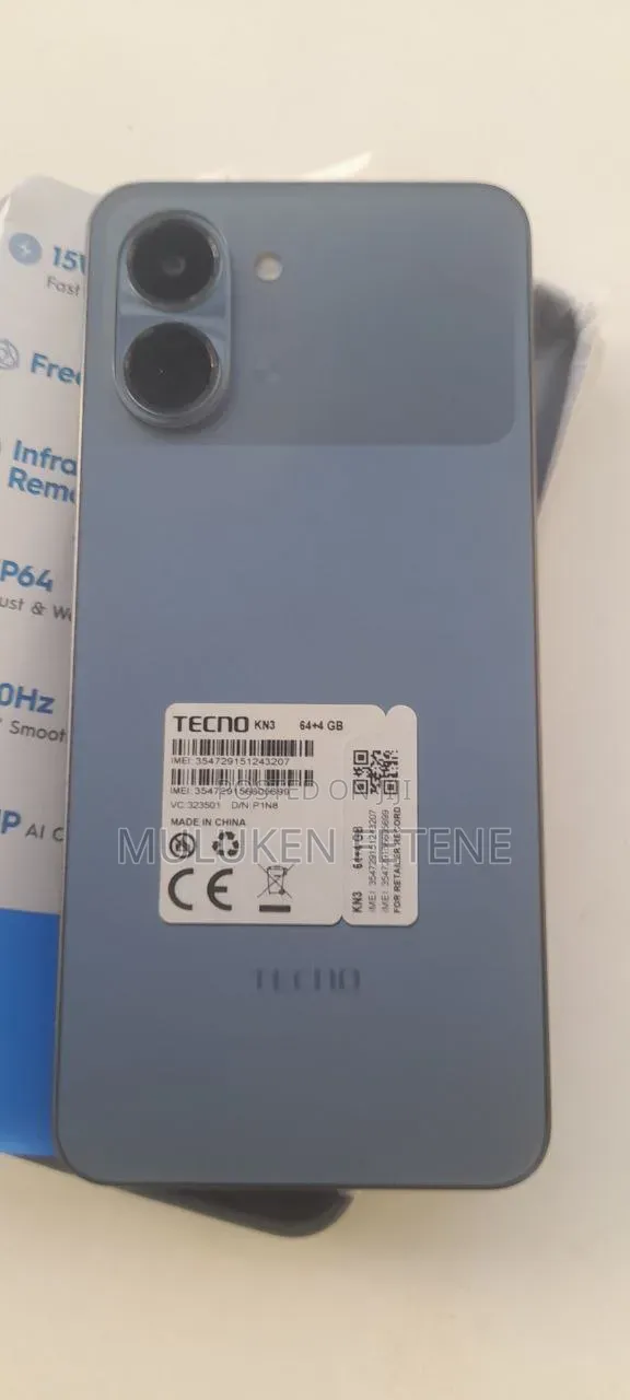 New Tecno Pop 20 64 GB Black