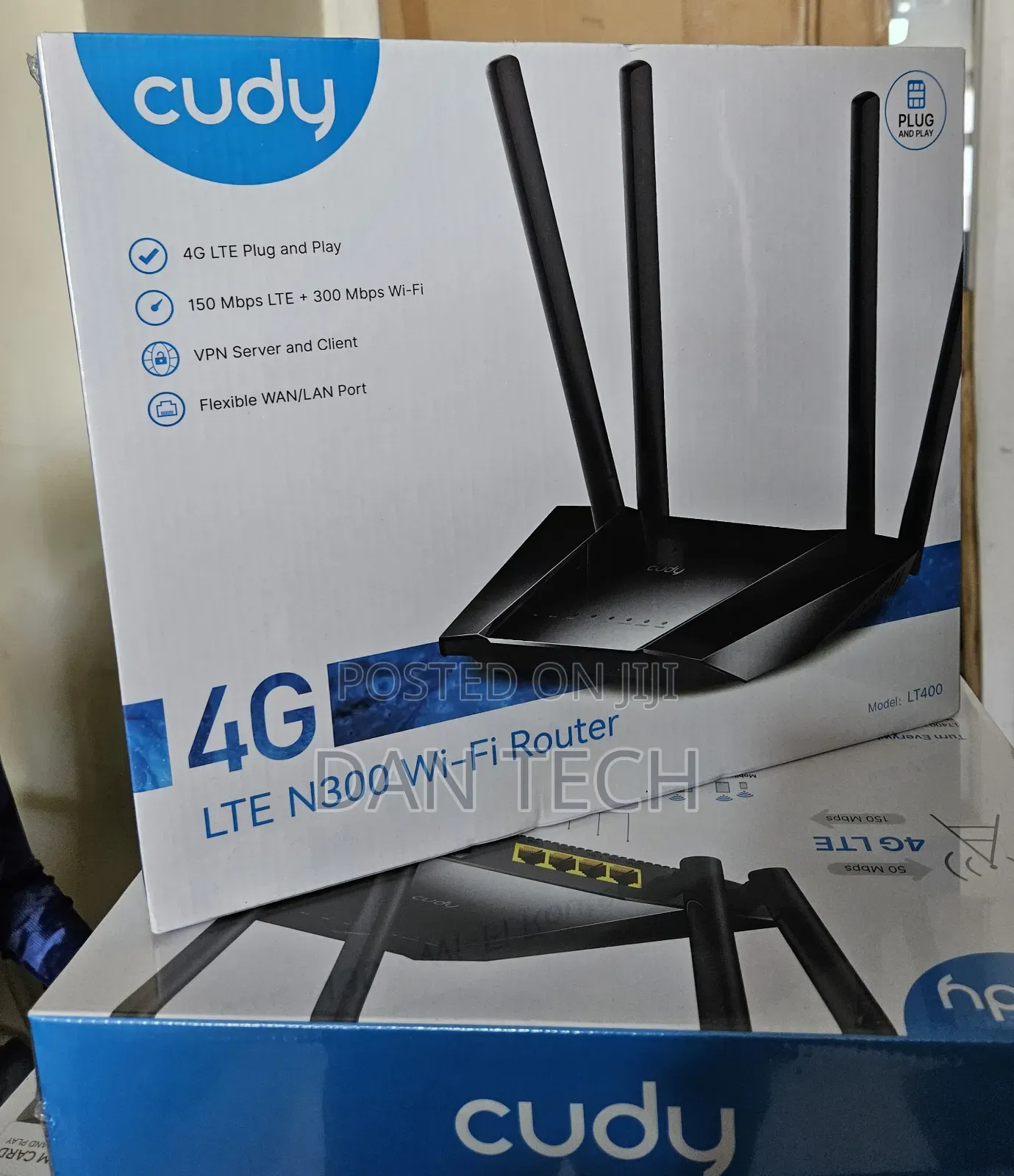Cudy Lt400 4g Lte N300 Wi-Fi Router