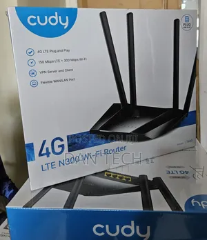 Cudy Lt400 4g Lte N300 Wi-Fi Router