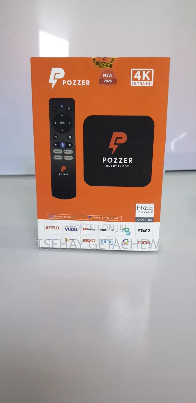 Pozzer Smart TV Box/ ቲቪ ስማርት ማድረጊያ