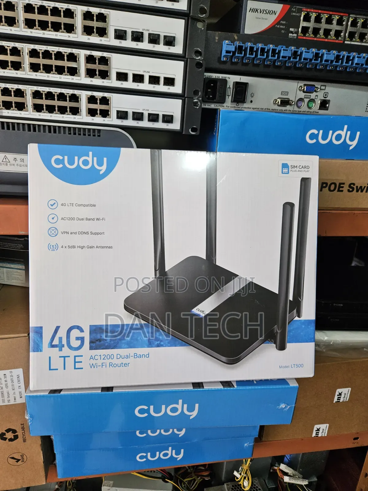 Cudy LT500 4G LTE AC1200 Dual-Band Wi-Fi Router