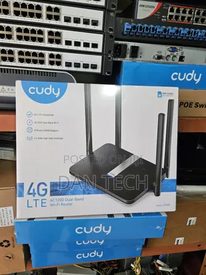Cudy LT500 4G LTE AC1200 Dual-Band Wi-Fi Router