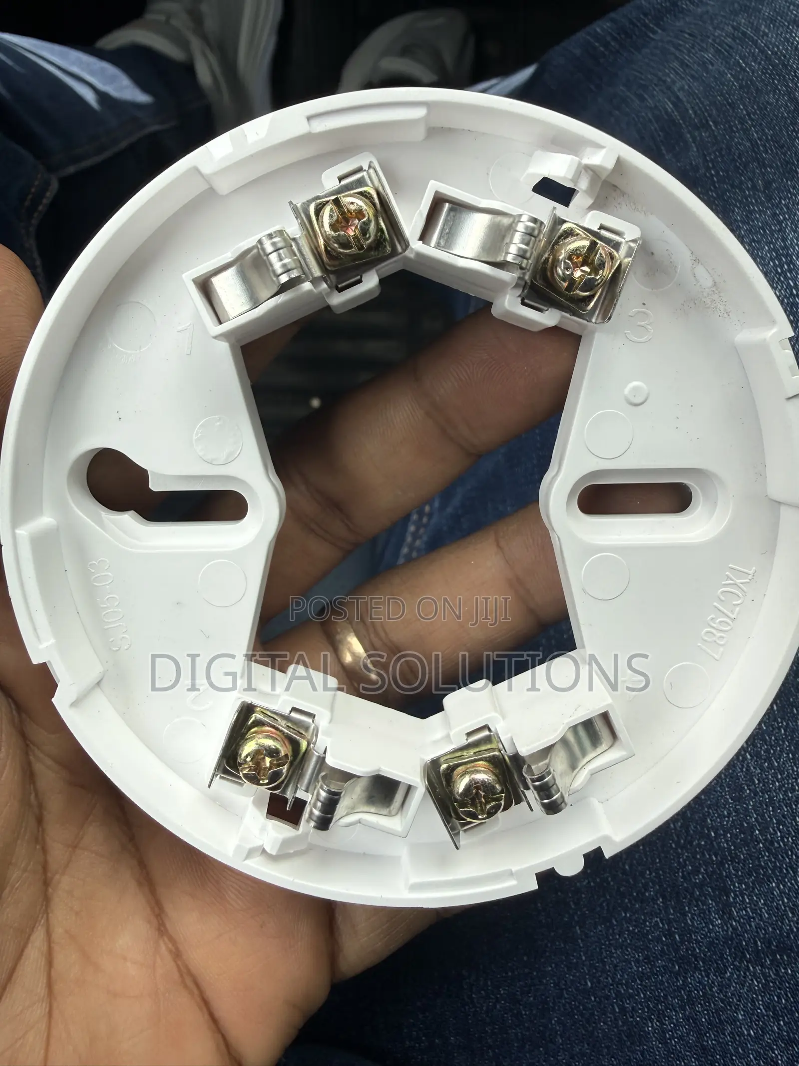 Conventional Smoke Detector With Base TXC7101 TXC7987 Fire Alarm