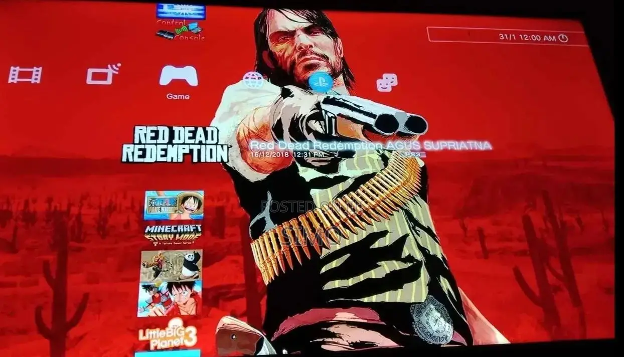 Ps3 With More Than 35 Game