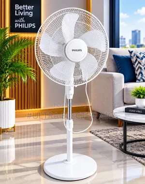Philips Pedestal Fan – 600 Series Powerful Airflow for a Fresher