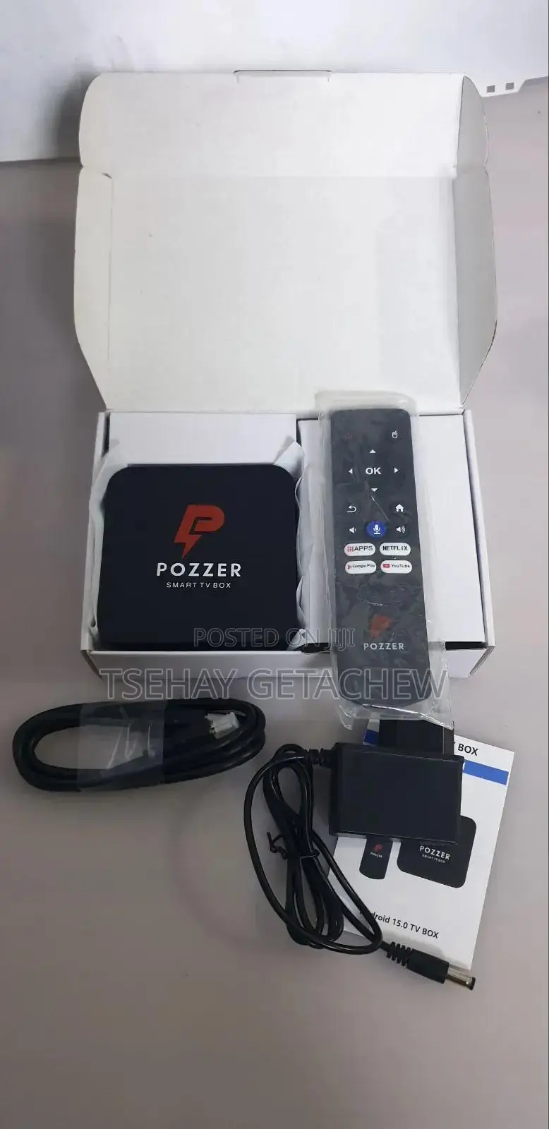 Pozzer Smart TV Box/ ቲቪ ስማርት ማድረጊያ