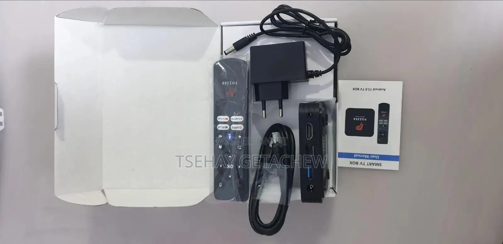 Pozzer Smart TV Box/ ቲቪ ስማርት ማድረጊያ
