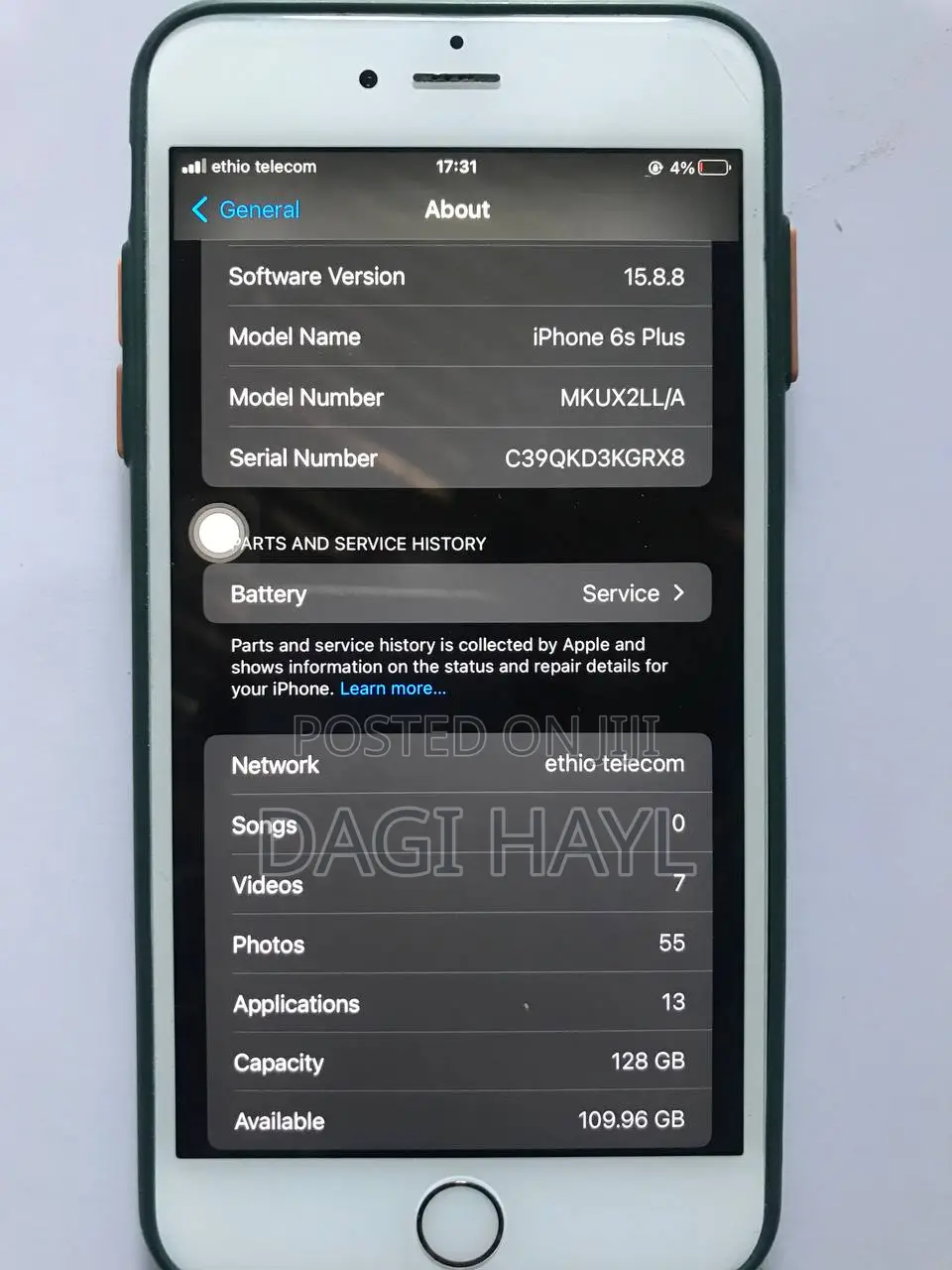 Apple iPhone 6s Plus 128 GB Gray