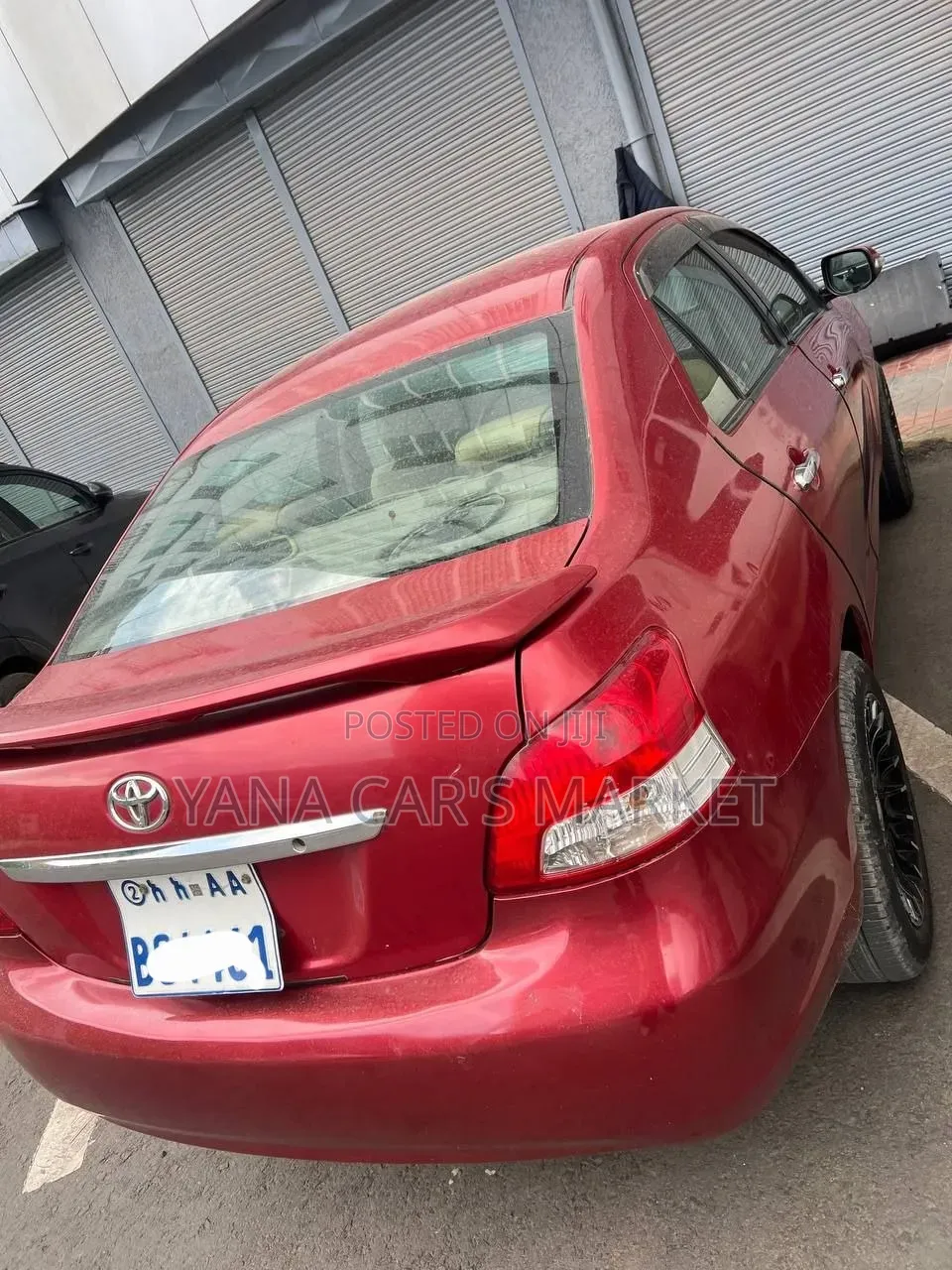 Toyota Belta 2009 Red