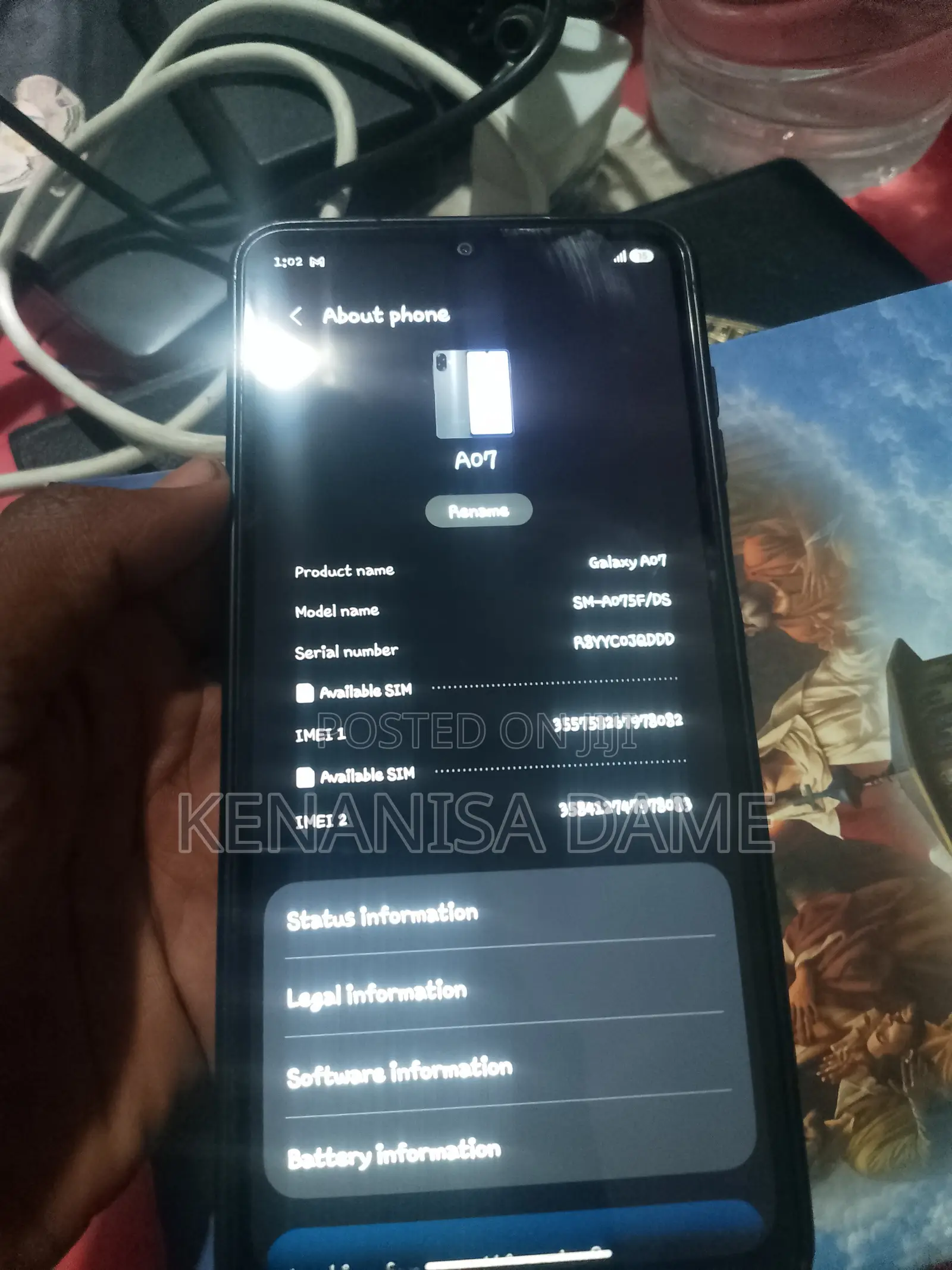 Samsung Galaxy A07 128 GB Silver