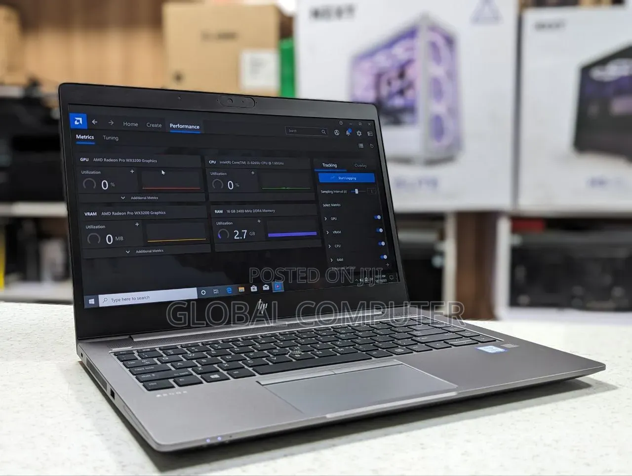 New Laptop HP Zbook Fury 15 G7 16GB Intel Core i7 SSD 512GB