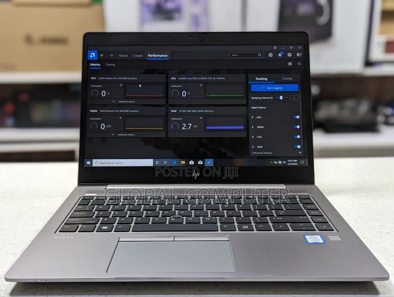 New Laptop HP Zbook Fury 15 G7 16GB Intel Core i7 SSD 512GB