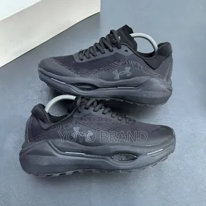 Under Armour Athletic Sneakers"TripleBlack"Unisex Shoes