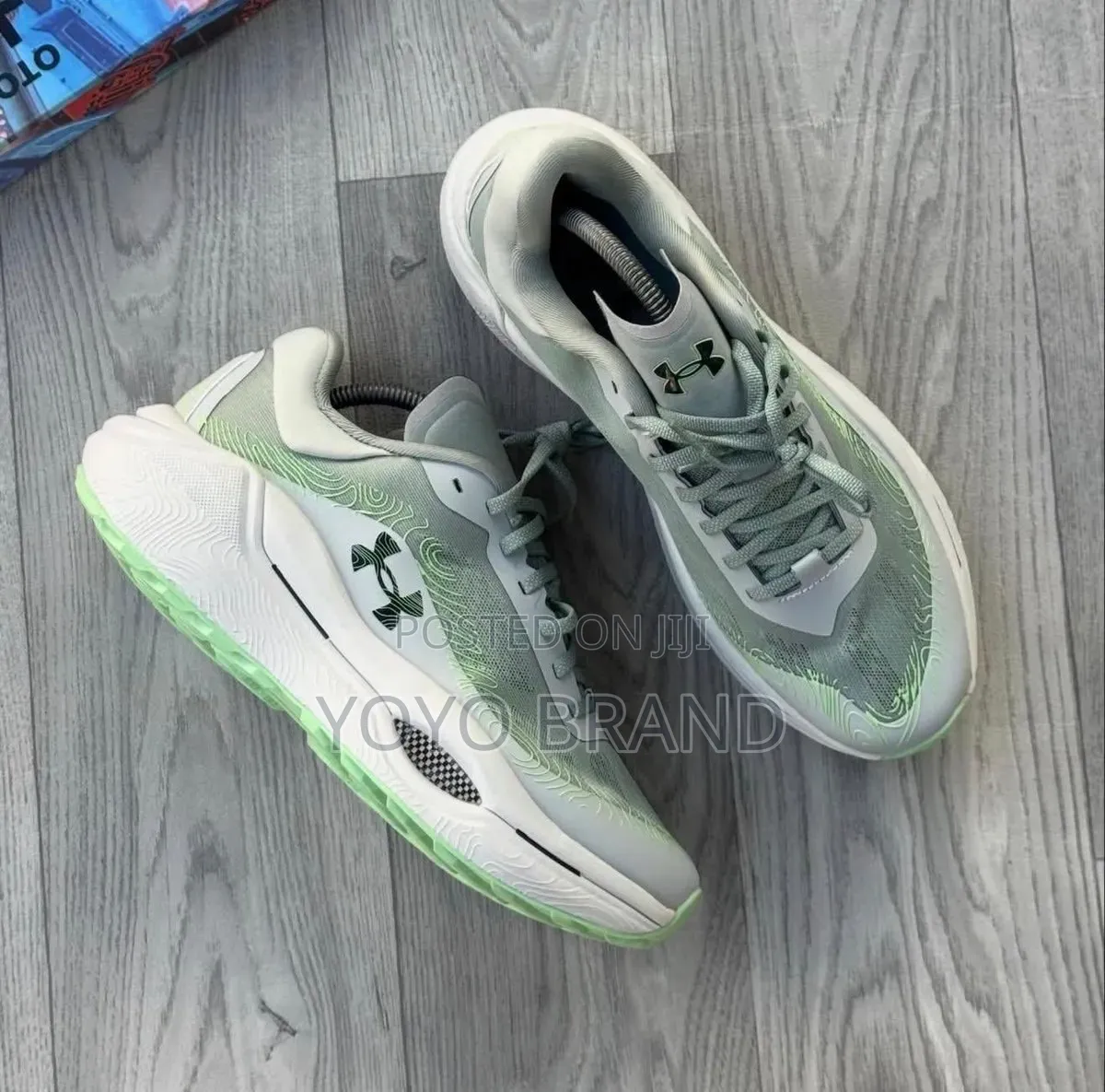 Under Armour Athletic Sneakers"Green/Gray"Unisex Shoes