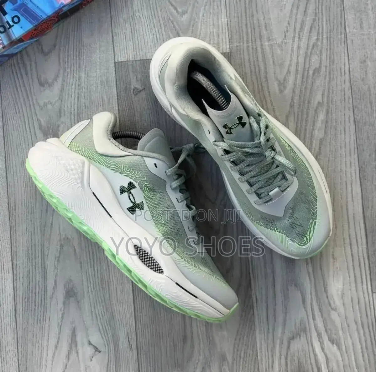 Under Armour Athletic Sneakers"Green/Gray"Unisex Shoes