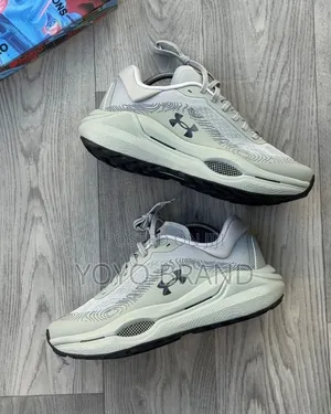 Under Armour Athletic Sneakers"light Gray"Unisex Shoes
