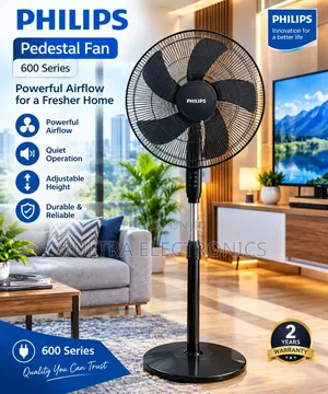 Philips Pedestal Fan | 600 Series Stay Cool. Stay Comfortable.