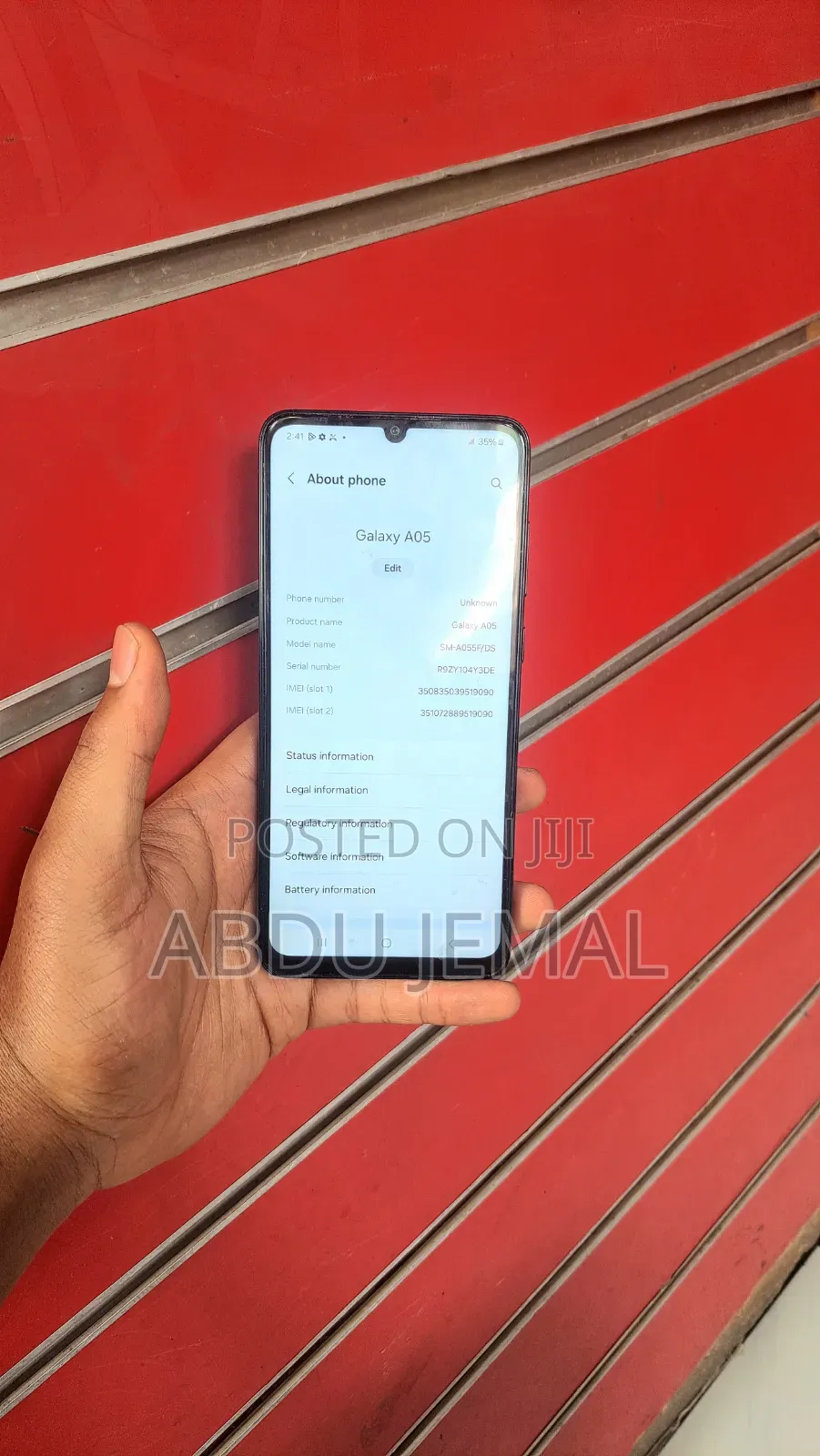 Samsung Galaxy A05 64 GB Black
