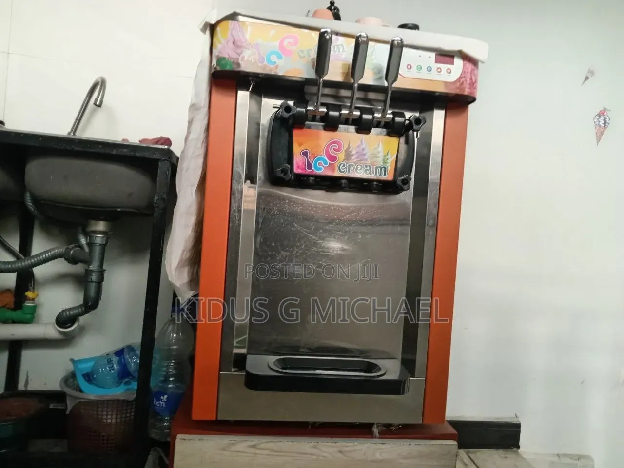 Ice Cream Machine (አይስ ክሬም ማሽን)
