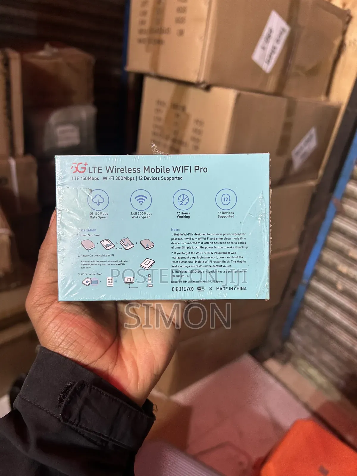 5G LTE Wireless Modem Wifi Pro Router