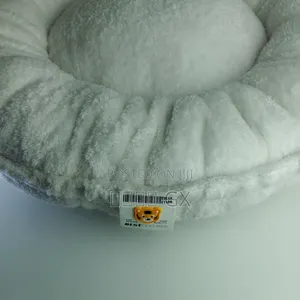 Washable White Goofy Pet Bed• Cat Bed