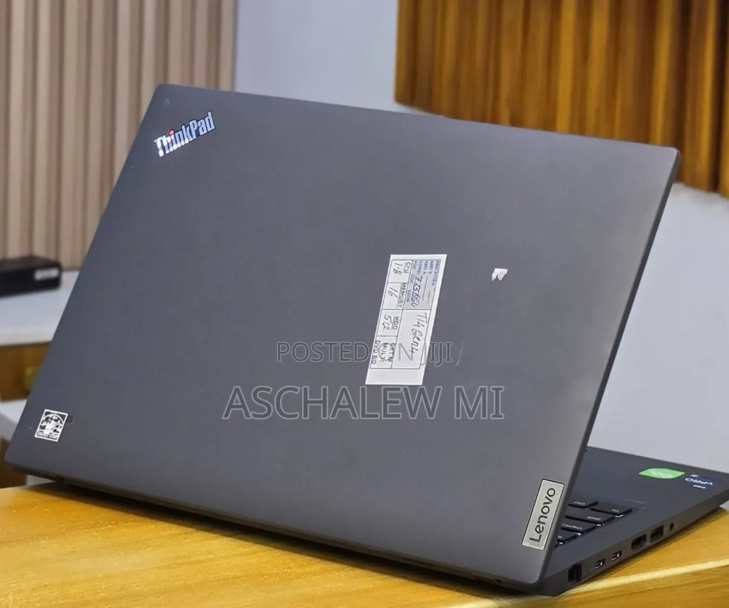 New Laptop Lenovo ThinkPad T14 16GB Intel Core i7 SSD 512GB