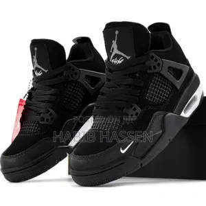 Jordan Retro 4 Bike Negro Shoes