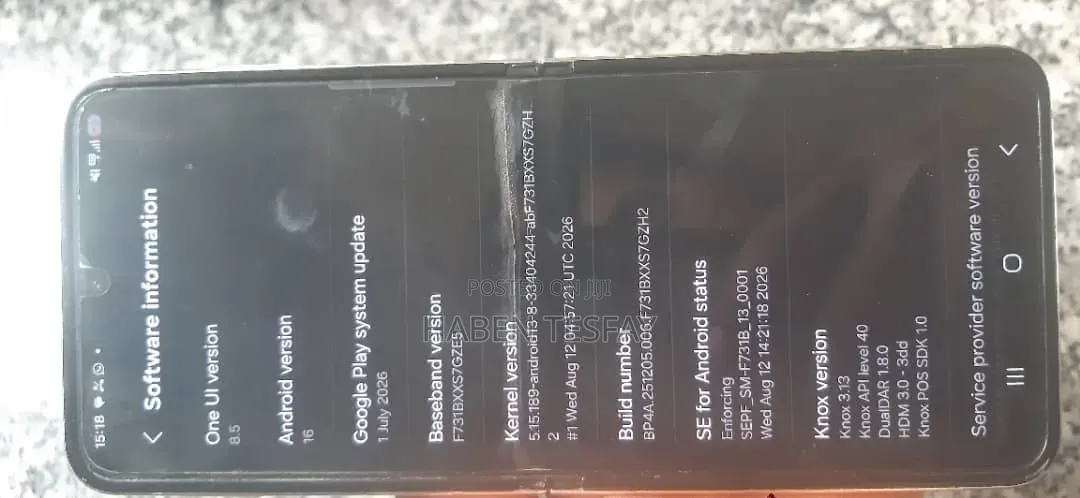 Samsung Galaxy Z Flip 5 256 GB Black