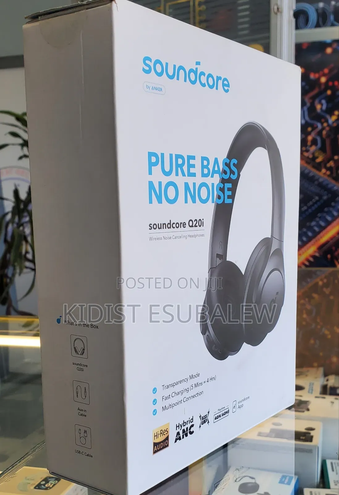 Soundcore Q20i Hybrid Active Noise Cancelling Headphones