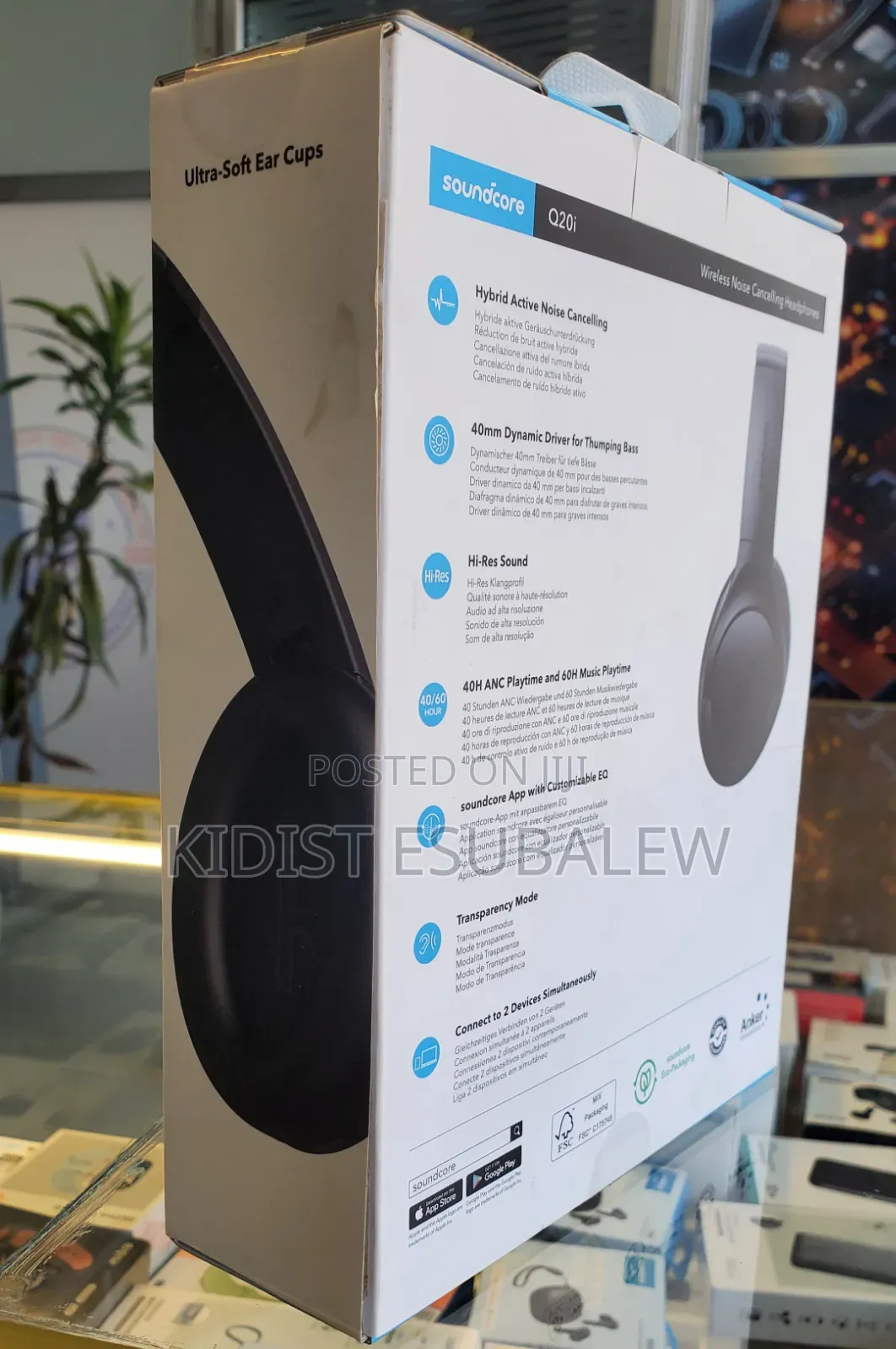 Soundcore Q20i Hybrid Active Noise Cancelling Headphones