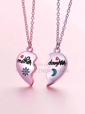 Mother Daughter Magnetic Necklace