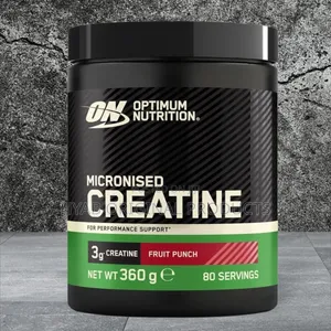 On Micronised Creatine Monohydrate , 360g
Fruit Punch, 80 Servings