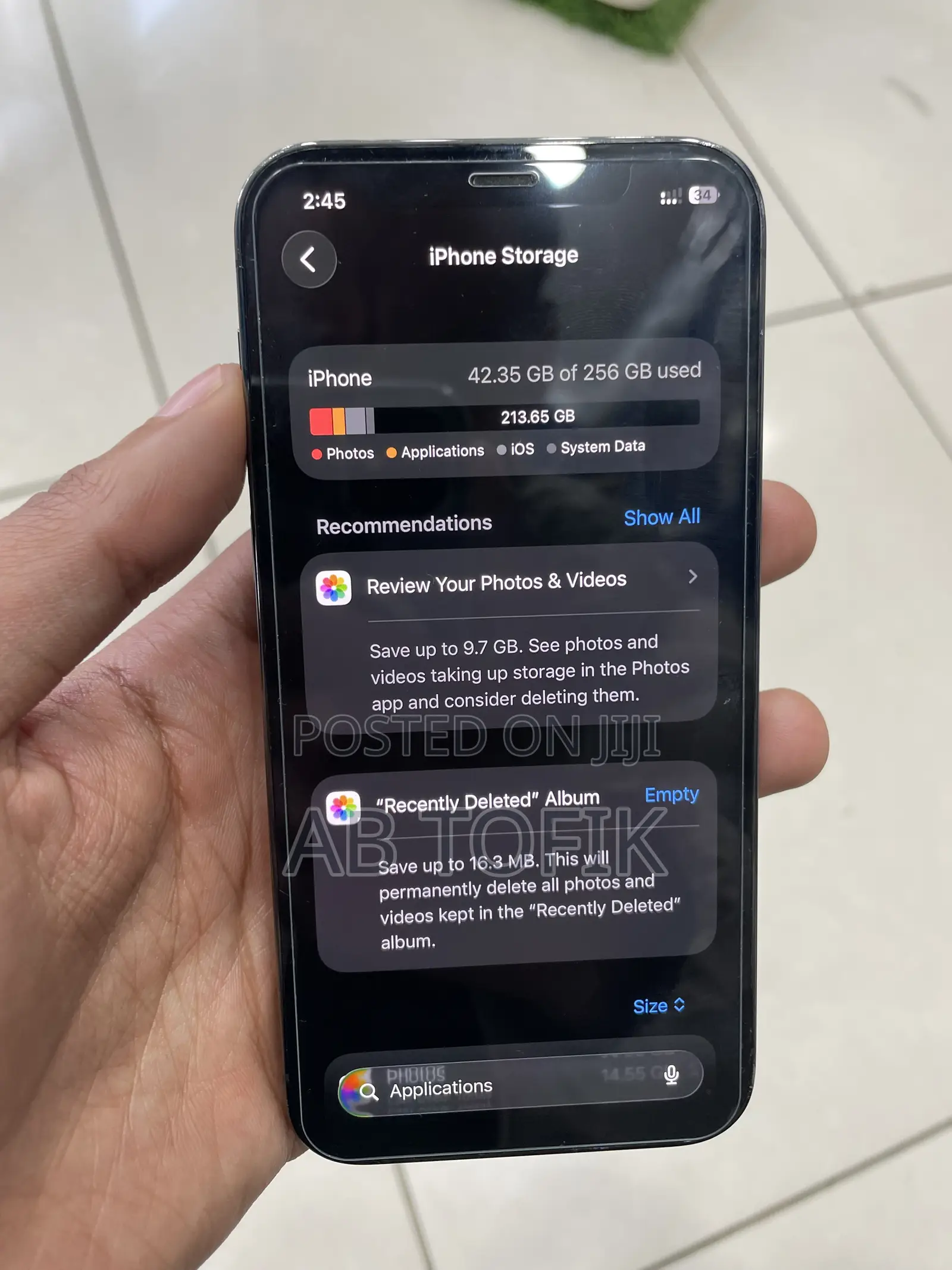New Apple iPhone 12 Pro 256 GB Gray