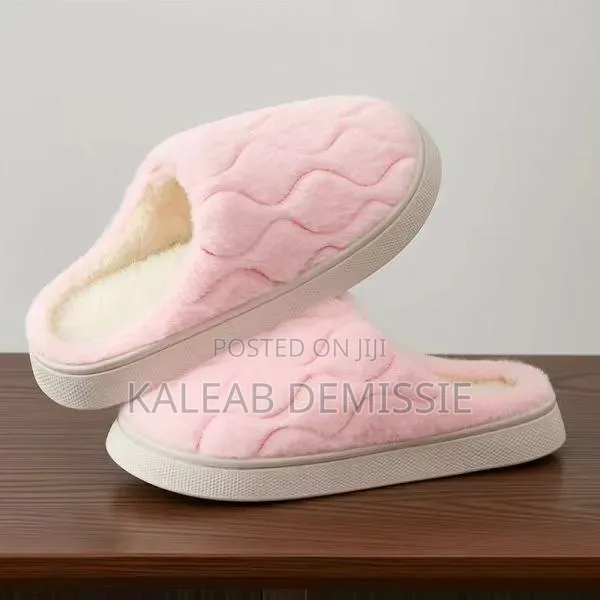 Cozy Taupe Winter Slippers