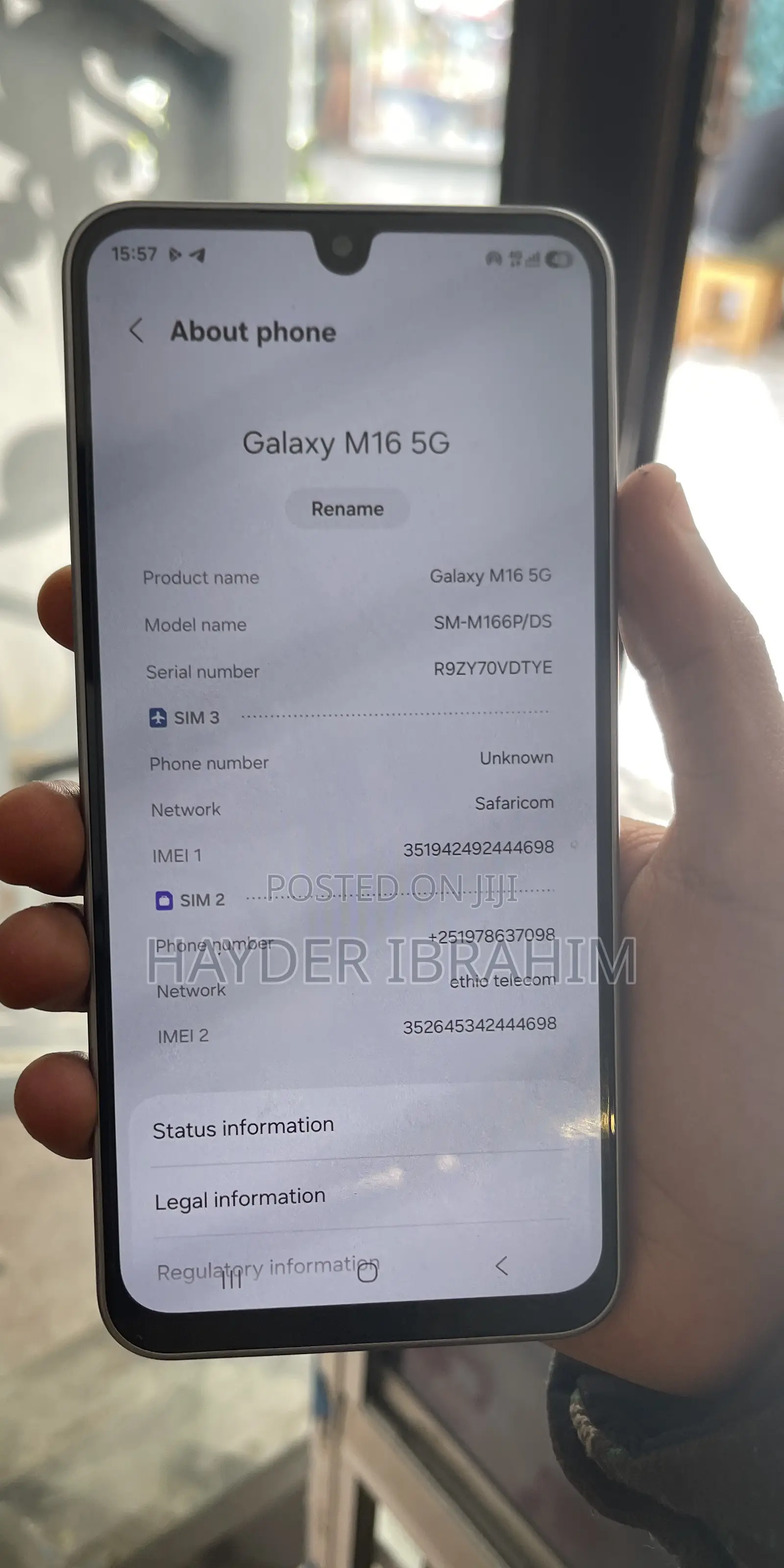 New Samsung Galaxy M16 128 GB Graphite