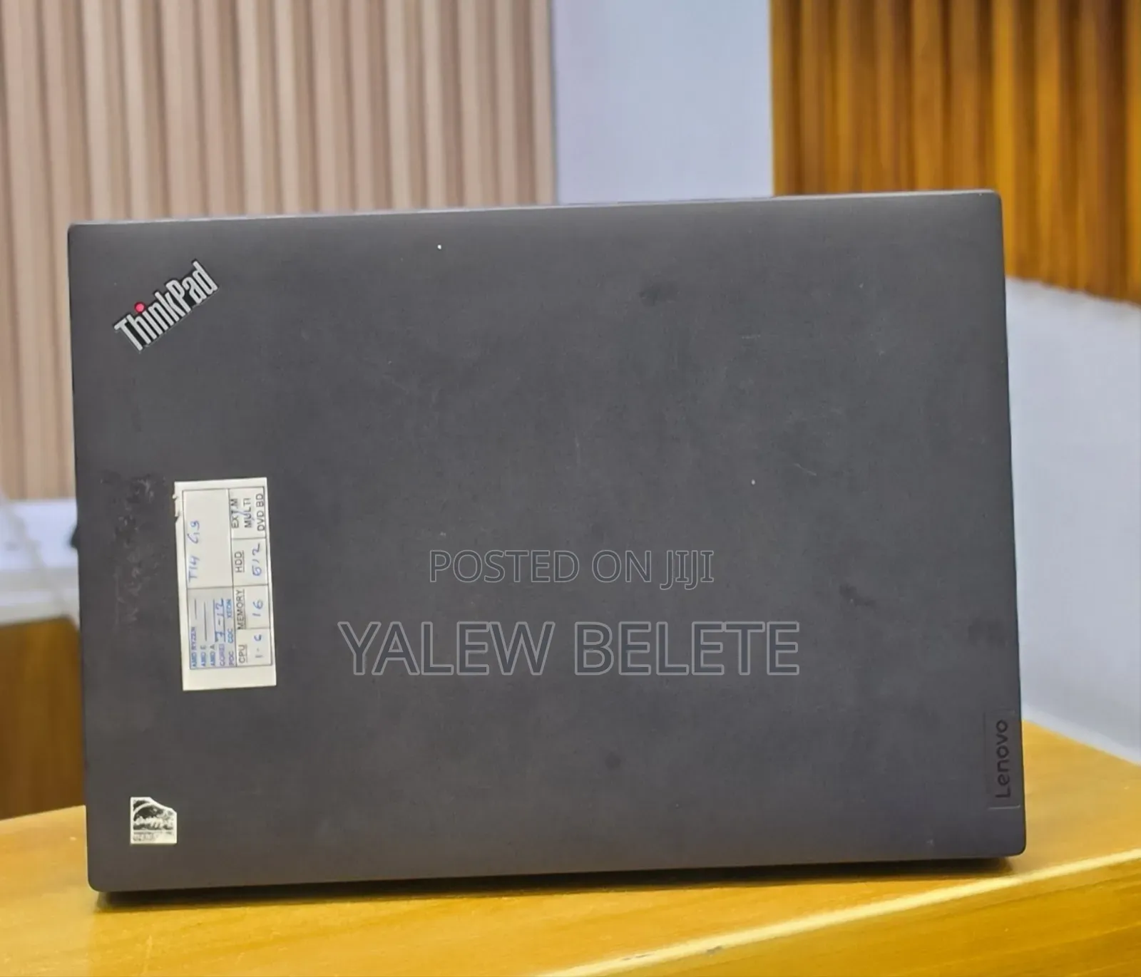New Laptop Lenovo ThinkPad T14 G3 16GB Intel Core i7 SSD 512GB
