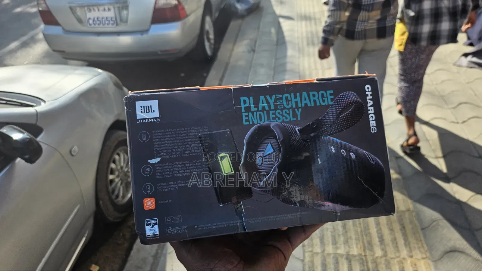 JBL Charge 6 - Portable Waterproof Drop-Proof