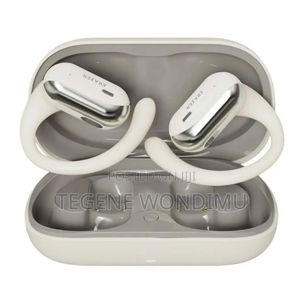 Erazer ER50 Clip-on Open-Ear Wireless Earphones - White